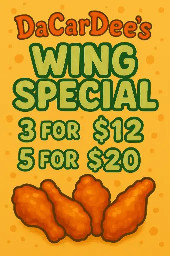Wing Special (5 Wings)