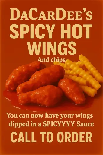 Spicy Wings & Chips